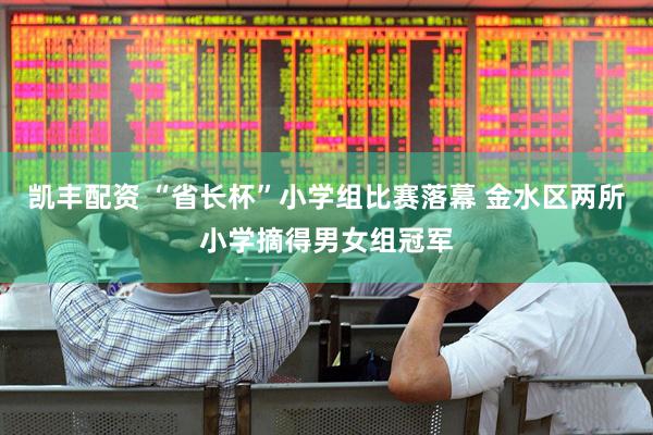 凯丰配资 “省长杯”小学组比赛落幕 金水区两所小学摘得男女组冠军