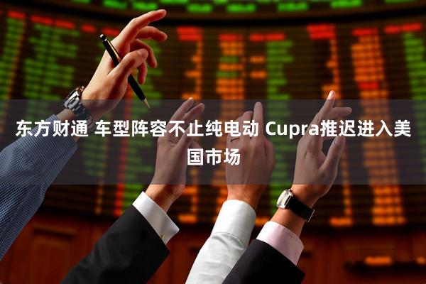 东方财通 车型阵容不止纯电动 Cupra推迟进入美国市场