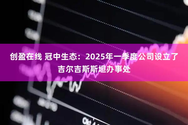 创盈在线 冠中生态：2025年一季度公司设立了吉尔吉斯斯坦办事处